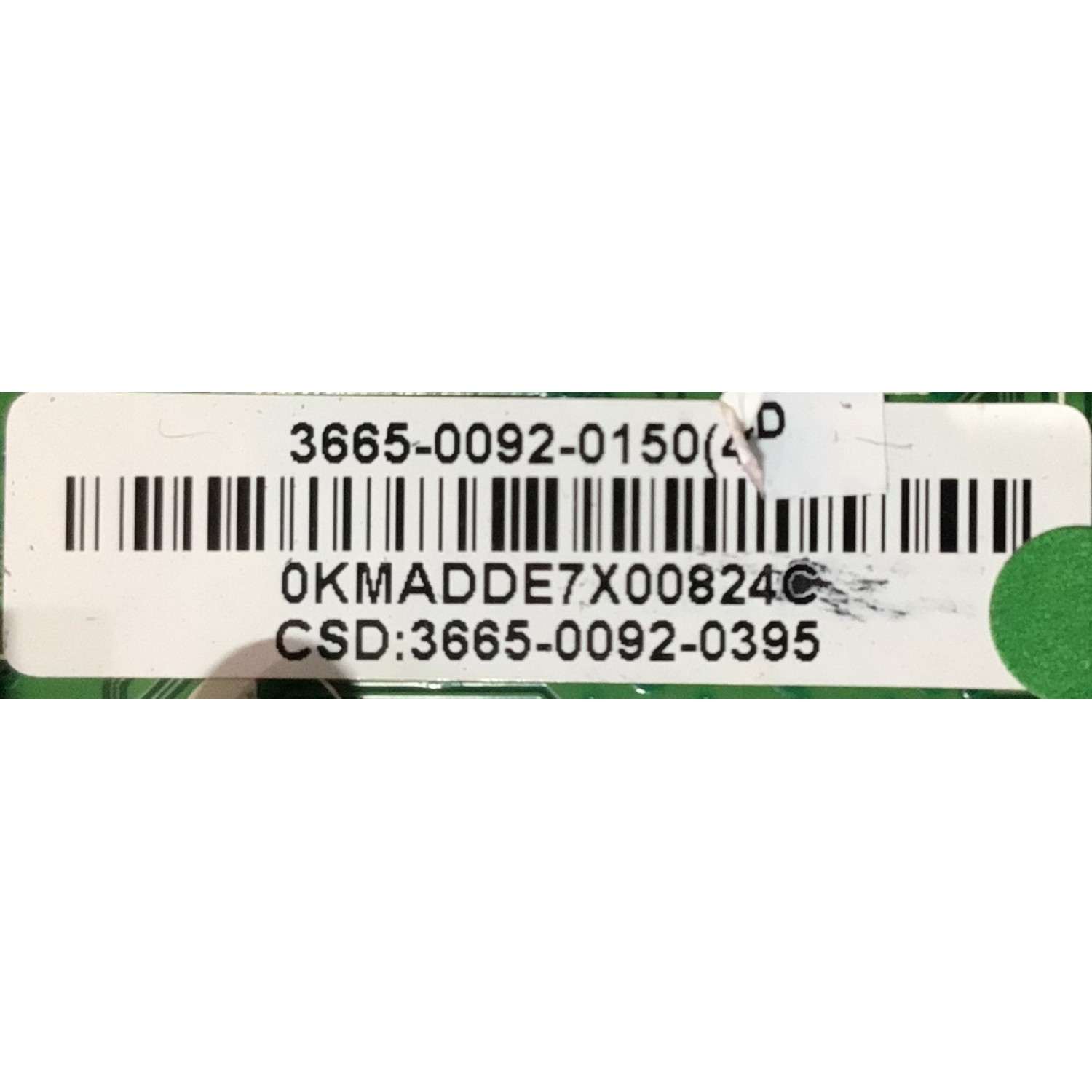 MAIN PARA SMART TV JVC 4K RESOLUCION (3840 x 2160) UHD / NUMERO DE PARTE 3665-0092-0150 / 0171-2272-5624 / 0KMADDE7X00824 / 3665-0092-0395 / MODELO DM65USR - Imagen 2